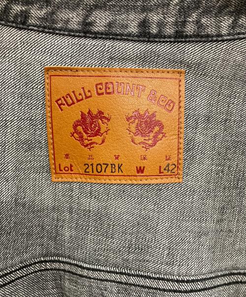 FULLCOUNT（フルカウント）FULLCOUNT (フルカウント) Type 1 Black Denim Jacket ブラック サイズ:42の古着・服飾アイテム