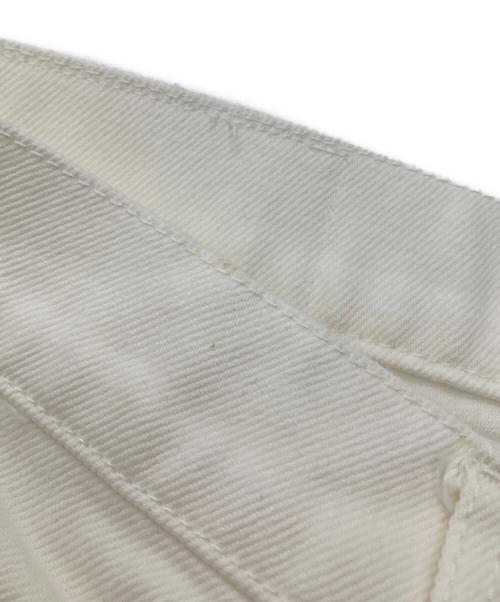 SO SHOP & HOSTEL（ソーショップ＆ホステ）SO SHOP & HOSTEL (ソーショップ＆ホステ) デニムパンツ ホワイト サイズ:Sの古着・服飾アイテム