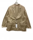 Graphpaperグラフペーパー）の古着「Westpoint Chino Oversized Jacket」｜ベージュ