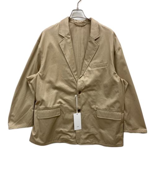 Graphpaper（グラフペーパー）Graphpaper (グラフペーパー) Westpoint Chino Oversized Jacket ベージュ サイズ:Fの古着・服飾アイテム