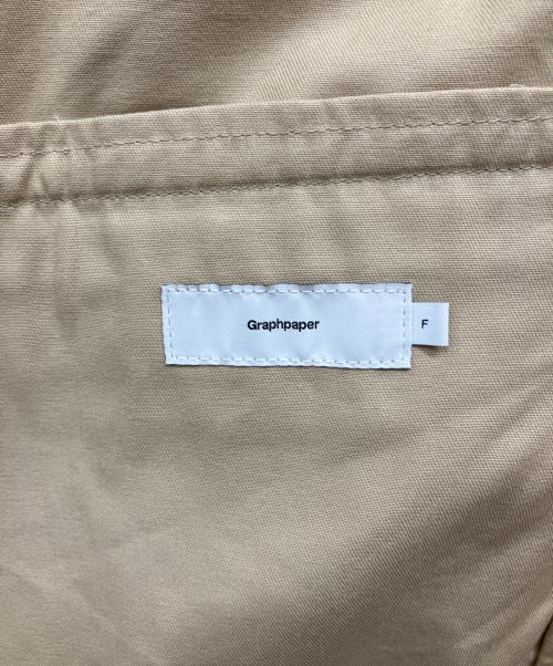 Graphpaper（グラフペーパー）Graphpaper (グラフペーパー) Westpoint Chino Oversized Jacket ベージュ サイズ:Fの古着・服飾アイテム
