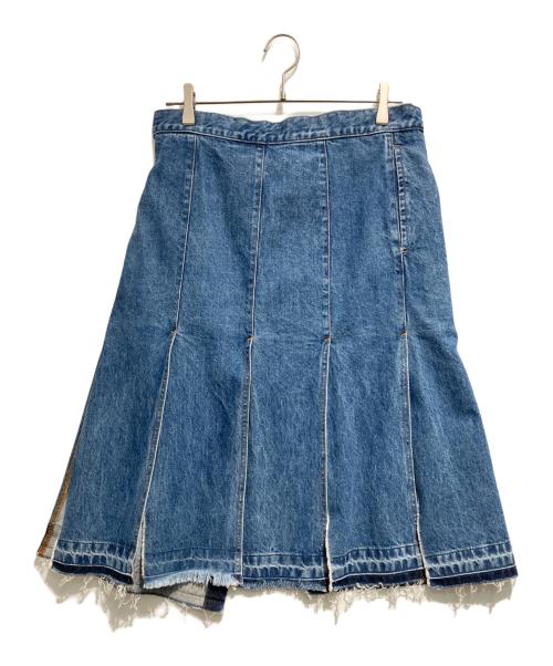 TOGA TOO（トーガ・トゥ）TOGA TOO (トーガ・トゥ) Denim wrap skirt インディゴ サイズ:Sの古着・服飾アイテム