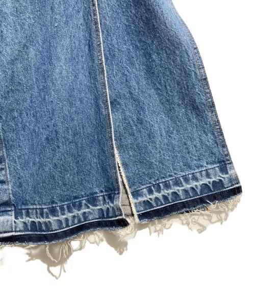 TOGA TOO（トーガ・トゥ）TOGA TOO (トーガ・トゥ) Denim wrap skirt インディゴ サイズ:Sの古着・服飾アイテム