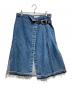 TOGA TOO（トーガ・トゥ）の古着「Denim wrap skirt」｜インディゴ