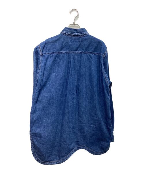 TOGA TOO（トーガ・トゥ）TOGA TOO (トーガ・トゥ) DENIM SHIRT　TZ252-FJ947 インディゴ サイズ:M 未使用品の古着・服飾アイテム