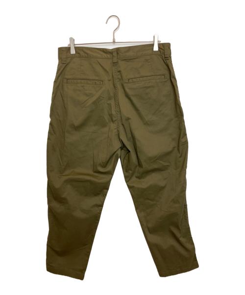 SOPHNET.（ソフネット）SOPHNET. (ソフネット) COTTON STRETCH TWILL TAPERED CROPPED PANTS カーキ サイズ:4 未使用品の古着・服飾アイテム