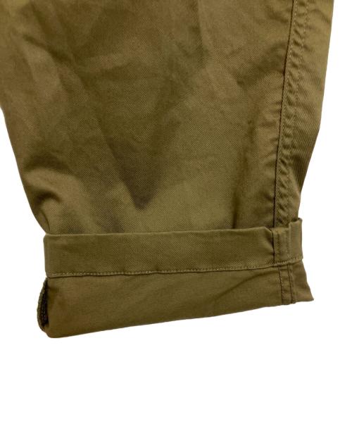 SOPHNET.（ソフネット）SOPHNET. (ソフネット) COTTON STRETCH TWILL TAPERED CROPPED PANTS カーキ サイズ:4 未使用品の古着・服飾アイテム