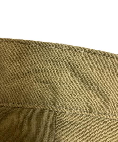 SOPHNET.（ソフネット）SOPHNET. (ソフネット) COTTON STRETCH TWILL TAPERED CROPPED PANTS カーキ サイズ:4 未使用品の古着・服飾アイテム