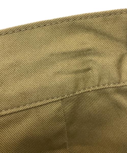 SOPHNET.（ソフネット）SOPHNET. (ソフネット) COTTON STRETCH TWILL TAPERED CROPPED PANTS カーキ サイズ:4 未使用品の古着・服飾アイテム