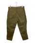 SOPHNET. (ソフネット) COTTON STRETCH TWILL TAPERED CROPPED PANTS カーキ サイズ:4 未使用品：13000円