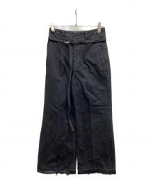 TOGA TOO（トーガ・トゥ）の古着「Denim pants」｜ブラック