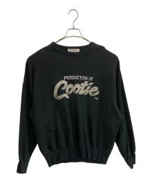 COOTIE PRODUCTIONS（クーティープロダクツ）の古着「Embroidery Sweat Crew」｜ブラック