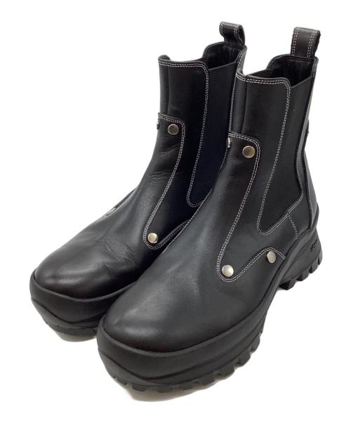OAO（オーエーオー）OAO (オーエーオー) LES ARCS BOOTS/レザルクブーツ ブラック サイズ:25の古着・服飾アイテム