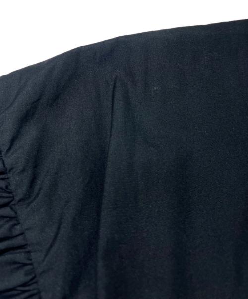 CECILIE BAHNSEN（セシリーバンセン）CECILIE BAHNSEN (セシリーバンセン) Ruffle Gathered Maxi Dress/フリルギャザーロングワンピース ブラック サイズ:UK6/US2の古着・服飾アイテム