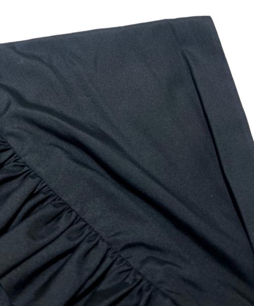 CECILIE BAHNSEN（セシリーバンセン）CECILIE BAHNSEN (セシリーバンセン) Ruffle Gathered Maxi Dress/フリルギャザーロングワンピース ブラック サイズ:UK6/US2の古着・服飾アイテム