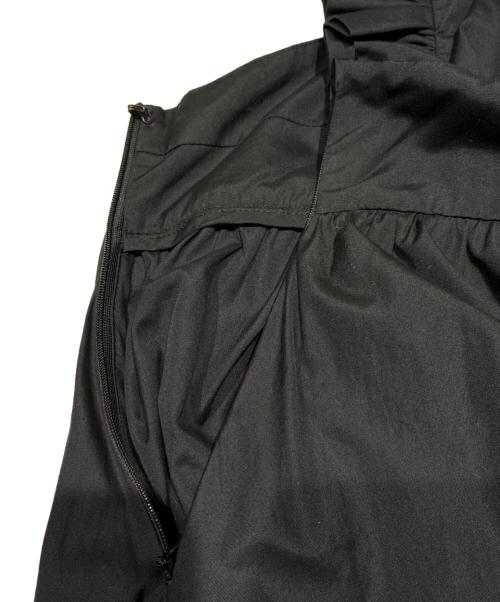 CECILIE BAHNSEN（セシリーバンセン）CECILIE BAHNSEN (セシリーバンセン) Ruffle Gathered Maxi Dress/フリルギャザーロングワンピース ブラック サイズ:UK6/US2の古着・服飾アイテム