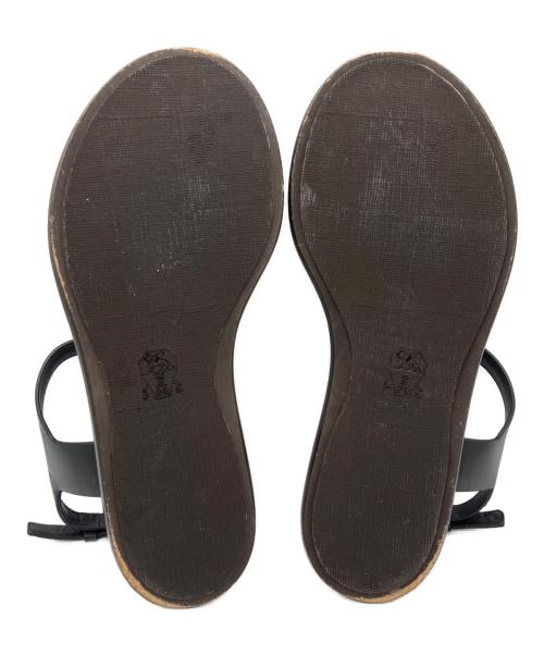 BRUNELLO CUCINELLI（ブルネロクチネリ）BRUNELLO CUCINELLI (ブルネロクチネリ) トングサンダル ブラック サイズ:36の古着・服飾アイテム