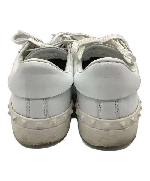 VALENTINO GARAVANI（ヴァレンティノ・ガラヴァーニ）VALENTINO GARAVANI (ヴァレンティノ・ガラヴァーニ) スニーカー ホワイト×ブラック サイズ:39の古着・服飾アイテム