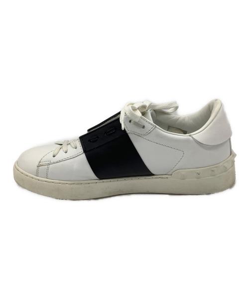 VALENTINO GARAVANI（ヴァレンティノ・ガラヴァーニ）VALENTINO GARAVANI (ヴァレンティノ・ガラヴァーニ) スニーカー ホワイト×ブラック サイズ:39の古着・服飾アイテム