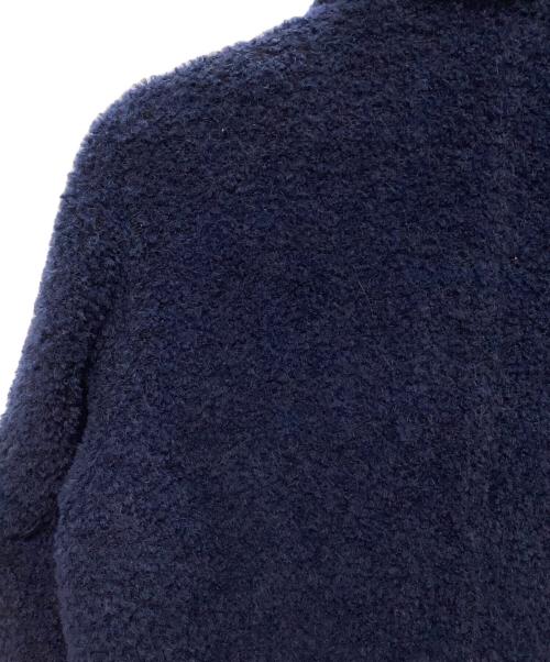 Salvatore Ferragamo（サルヴァトーレ フェラガモ）Salvatore Ferragamo (サルヴァトーレ フェラガモ) アルパカガンチーニコート ネイビー サイズ:XSの古着・服飾アイテム