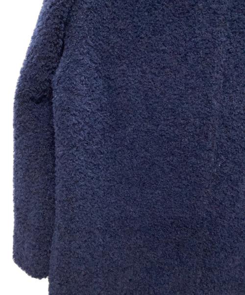 Salvatore Ferragamo（サルヴァトーレ フェラガモ）Salvatore Ferragamo (サルヴァトーレ フェラガモ) アルパカガンチーニコート ネイビー サイズ:XSの古着・服飾アイテム