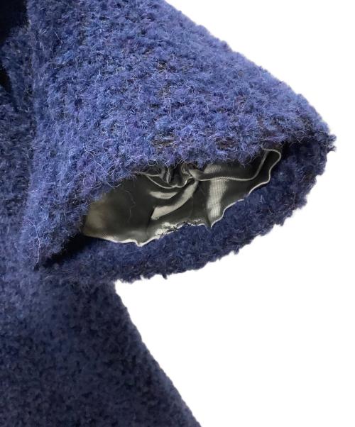 Salvatore Ferragamo（サルヴァトーレ フェラガモ）Salvatore Ferragamo (サルヴァトーレ フェラガモ) アルパカガンチーニコート ネイビー サイズ:XSの古着・服飾アイテム