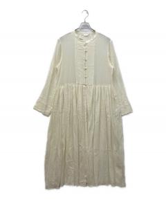 美品 Curensology フローティアードワンピース アイボリー　36 M 中古・古着通販】Curensology (カレンソロジー) フローティアード