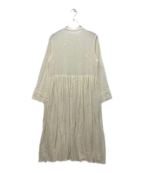 Heriter（エリテ）Heriter (エリテ) コットンボイルワンピース アイボリー サイズ:38の古着・服飾アイテム