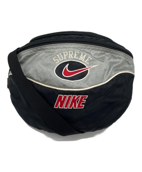 NIKE（ナイキ）NIKE (ナイキ) Supreme (シュプリーム) Shoulder Bag ブラックの古着・服飾アイテム