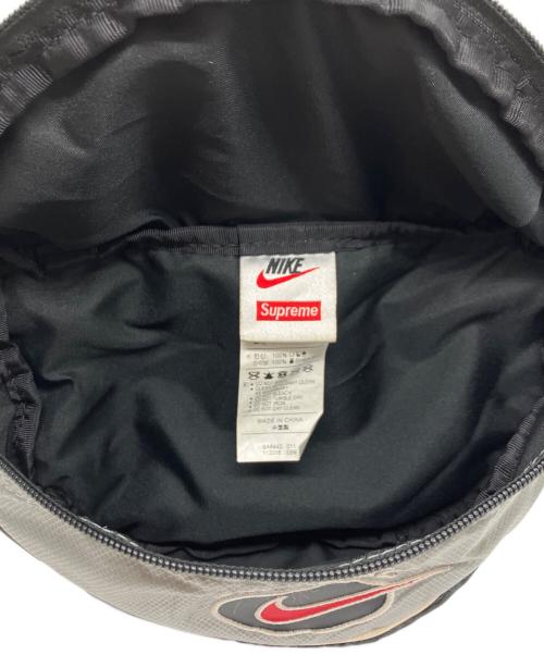 NIKE（ナイキ）NIKE (ナイキ) Supreme (シュプリーム) Shoulder Bag ブラックの古着・服飾アイテム