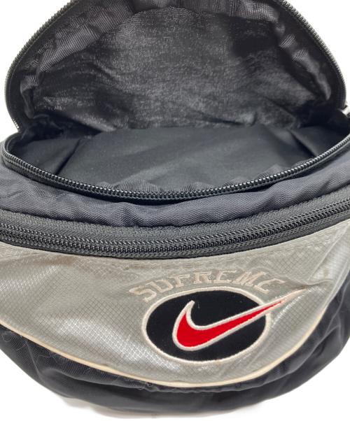 NIKE（ナイキ）NIKE (ナイキ) Supreme (シュプリーム) Shoulder Bag ブラックの古着・服飾アイテム