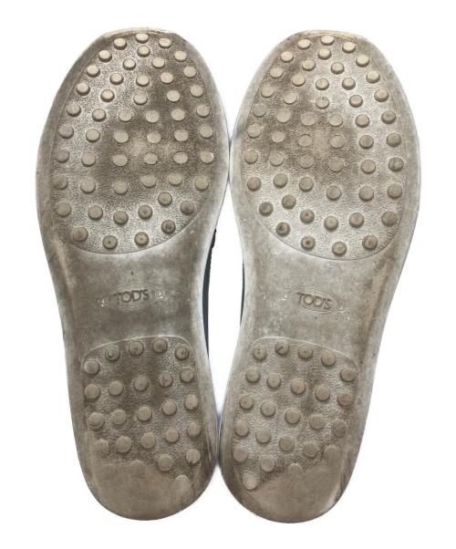 TOD'S（トッズ）TOD'S (トッズ) スエードエスパドリーユスリッポン グレー サイズ:37の古着・服飾アイテム
