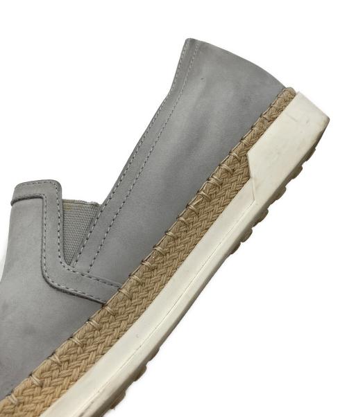 TOD'S（トッズ）TOD'S (トッズ) スエードエスパドリーユスリッポン グレー サイズ:37の古着・服飾アイテム
