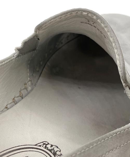 TOD'S（トッズ）TOD'S (トッズ) スエードエスパドリーユスリッポン グレー サイズ:37の古着・服飾アイテム