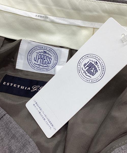 J.PRESS（ジェイプレス）J.PRESS (ジェイプレス) Premium G.B. Conte パンツ グレー サイズ:9の古着・服飾アイテム
