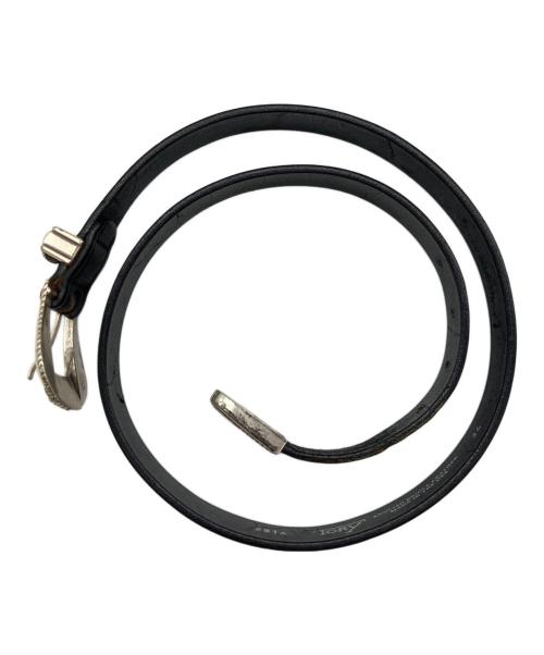 TORY LEATHER（トリーレザー）TORY LEATHER (トリーレザー) ウエスタンベルト ブラック サイズ:34の古着・服飾アイテム