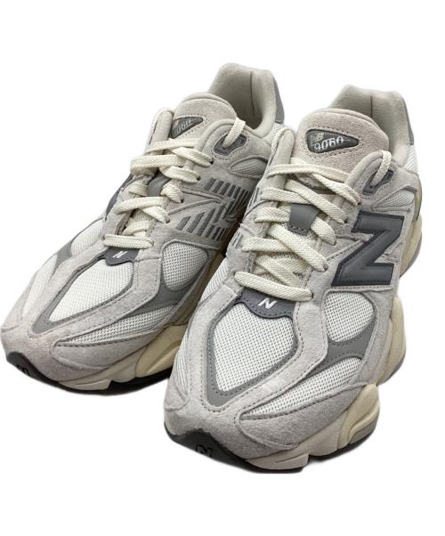 NEW BALANCE（ニューバランス）NEW BALANCE (ニューバランス) ローカットスニーカー ホワイト×グレー サイズ:SIZE 27cmの古着・服飾アイテム