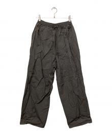 TODAYFUL（トゥデイフル）の古着「Nylon Track Pants」｜チャコールグレー
