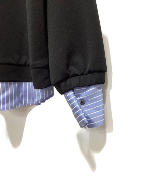 RIM.ARK（リムアーク）RIM.ARK (リムアーク) Stripe Docking PO ブラック サイズ:FREEの古着・服飾アイテム