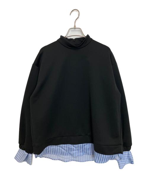 RIM.ARK（リムアーク）RIM.ARK (リムアーク) Stripe Docking PO ブラック サイズ:Freeの古着・服飾アイテム