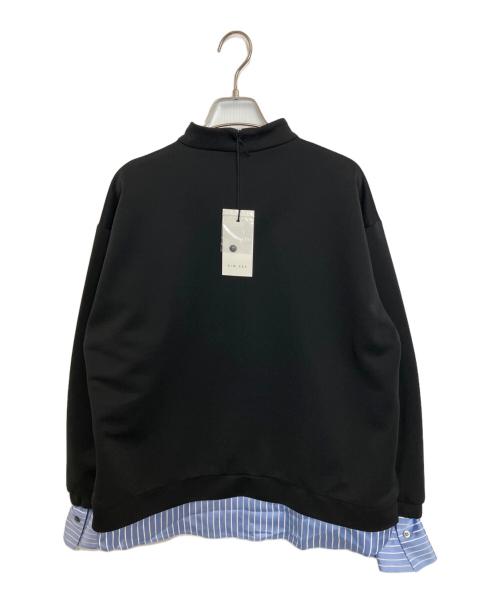 RIM.ARK（リムアーク）RIM.ARK (リムアーク) Stripe Docking PO ブラック サイズ:Freeの古着・服飾アイテム