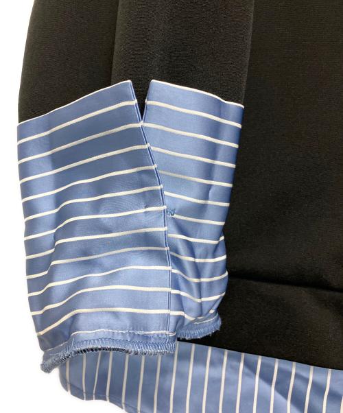 RIM.ARK（リムアーク）RIM.ARK (リムアーク) Stripe Docking PO ブラック サイズ:Freeの古着・服飾アイテム