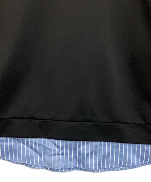 RIM.ARK（リムアーク）RIM.ARK (リムアーク) Stripe Docking PO ブラック サイズ:Freeの古着・服飾アイテム