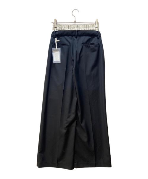 TODAYFUL（トゥデイフル）TODAYFUL (トゥデイフル) Double Waist Trousers ブラック サイズ:36 未使用品の古着・服飾アイテム