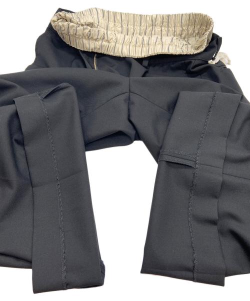 TODAYFUL（トゥデイフル）TODAYFUL (トゥデイフル) Double Waist Trousers ブラック サイズ:36 未使用品の古着・服飾アイテム