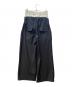 中古・古着 TODAYFUL (トゥデイフル) Double Waist Trousers ブラック サイズ:36 未使用品：6000円