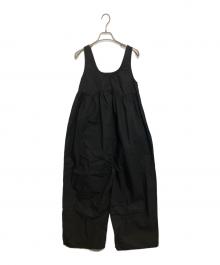 anuke（アンヌーク）の古着「Cotton Gather Combinaison」｜ブラック