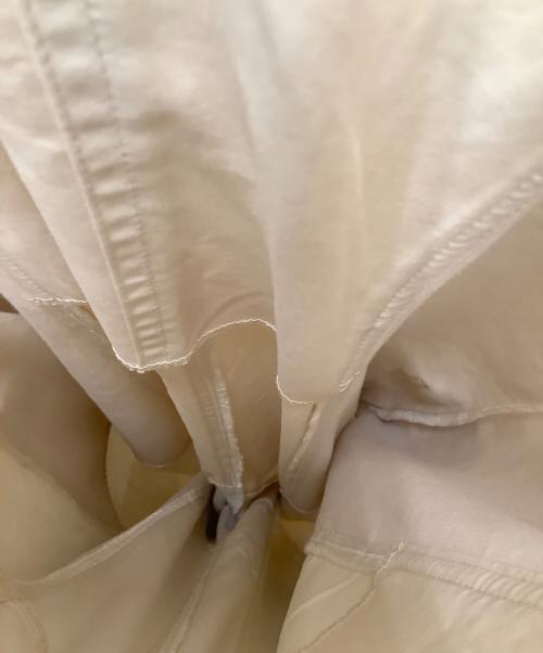 anuke（アンヌーク）anuke (アンヌーク) Drawstring Vneck Combinaison アイボリー サイズ:38の古着・服飾アイテム