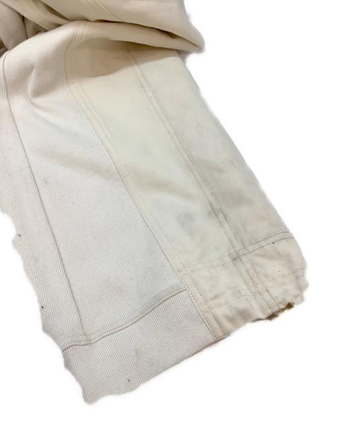 anuke（アンヌーク）anuke (アンヌーク) Drawstring Vneck Combinaison アイボリー サイズ:38の古着・服飾アイテム