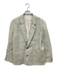 TODAYFUL（トゥデイフル）の古着「Boyfriend Linen Jacket」｜黄緑